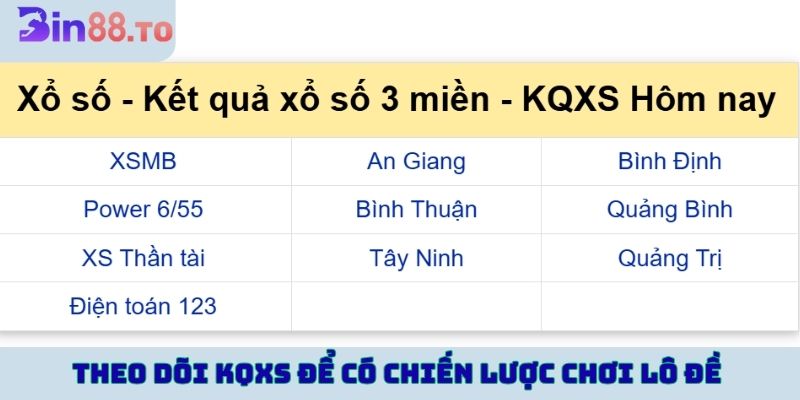 Theo dõi KQXS mỗi ngày để có chiến lược chơi lô đề hiệu quả